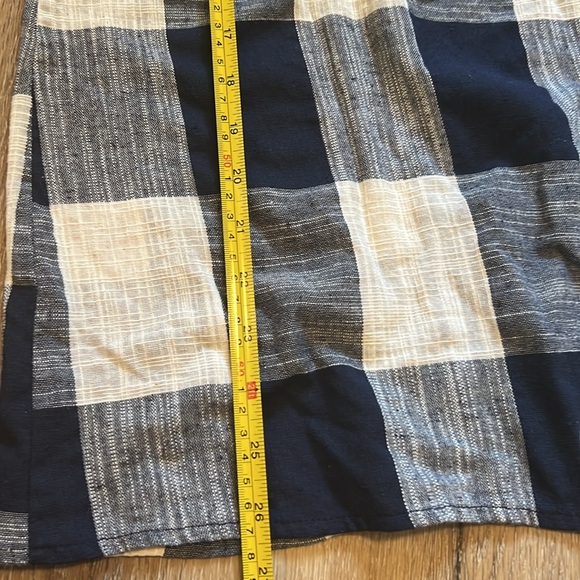 Ditzy Daizy navy white Medium off shoulder dress - Picture 7 of 7